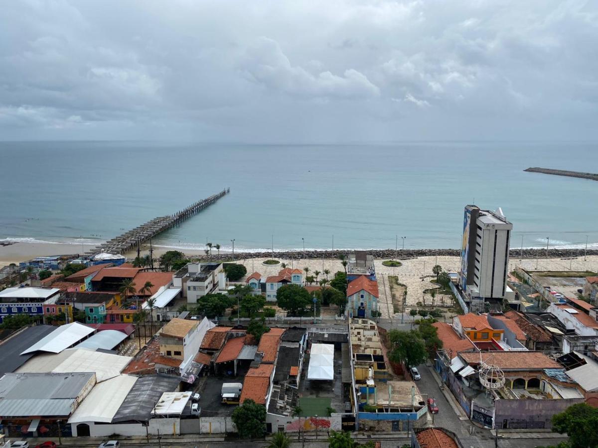 Apartamento Praia De Iracema Vista Para O Mar 18 Andar フォルタレザ エクステリア 写真