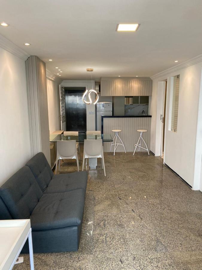 Apartamento Praia De Iracema Vista Para O Mar 18 Andar フォルタレザ エクステリア 写真