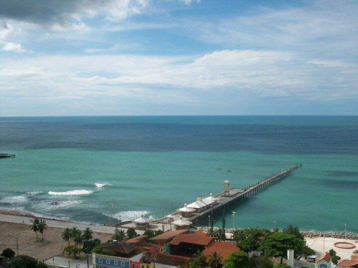 Apartamento Praia De Iracema Vista Para O Mar 18 Andar フォルタレザ エクステリア 写真