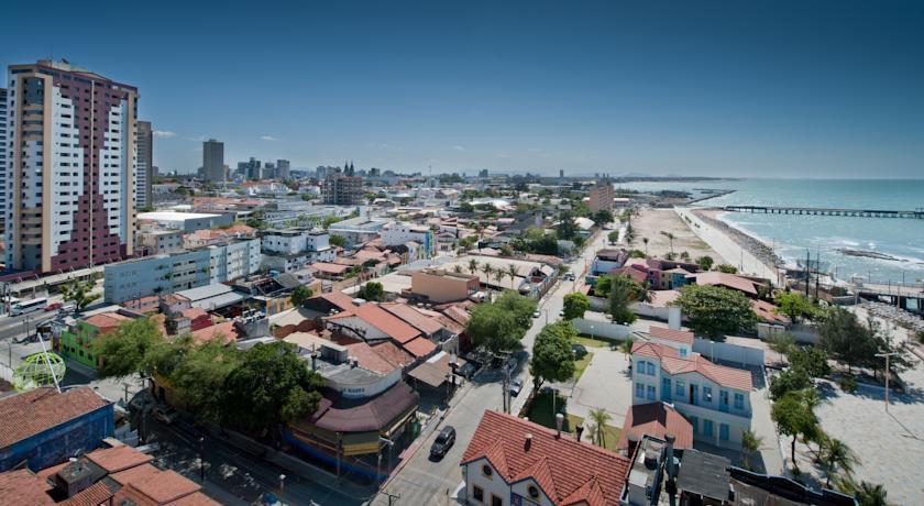 Apartamento Praia De Iracema Vista Para O Mar 18 Andar フォルタレザ エクステリア 写真