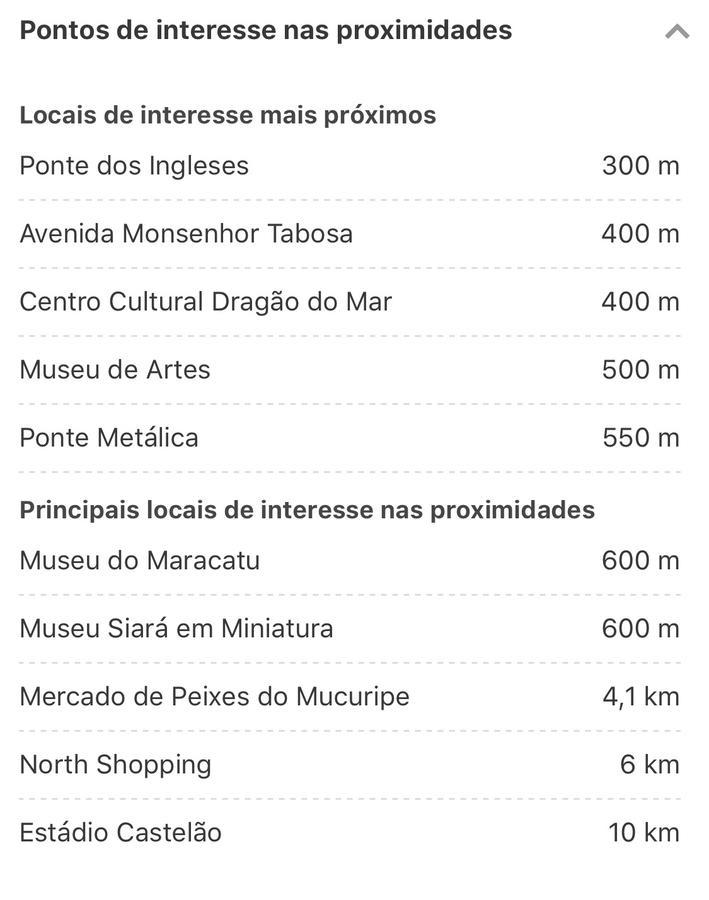 Apartamento Praia De Iracema Vista Para O Mar 18 Andar フォルタレザ エクステリア 写真